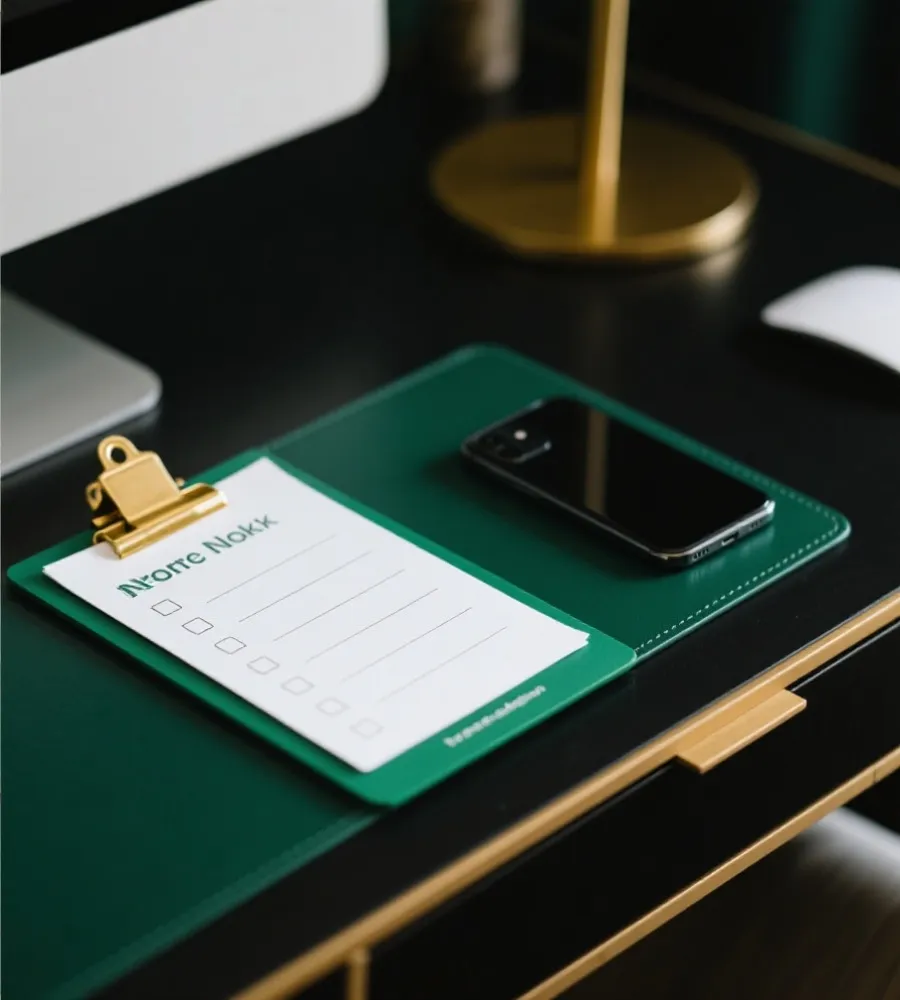 手機安裝前檢查清單示意圖