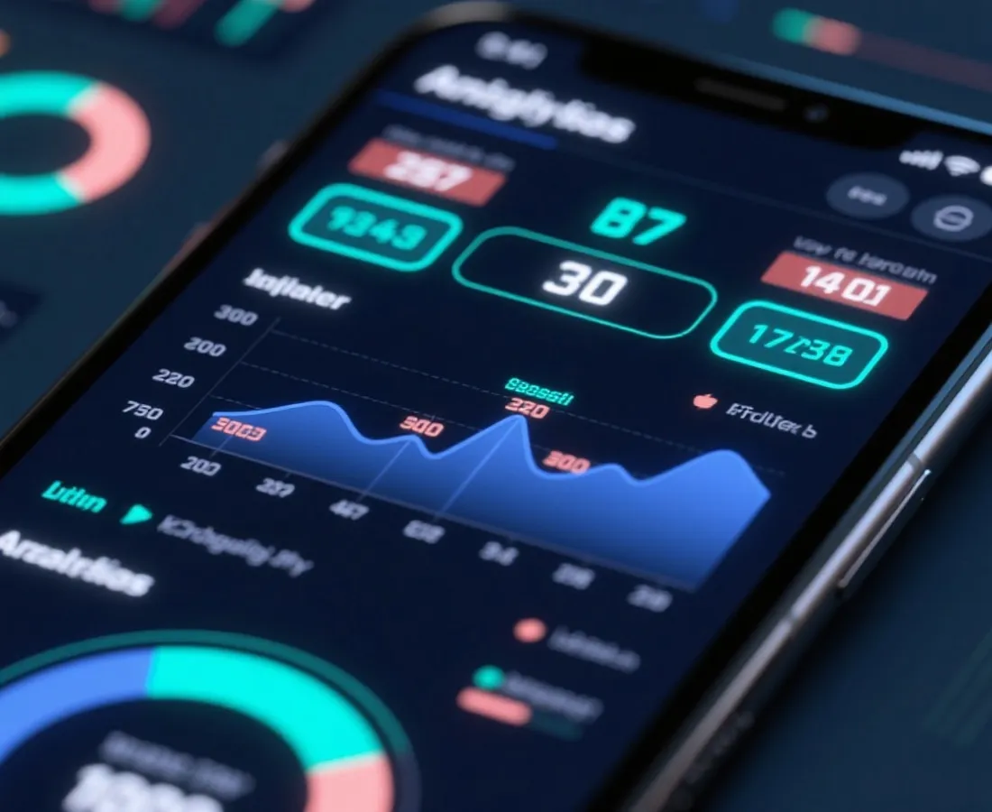 即時賠率與賽事數據介面示意圖