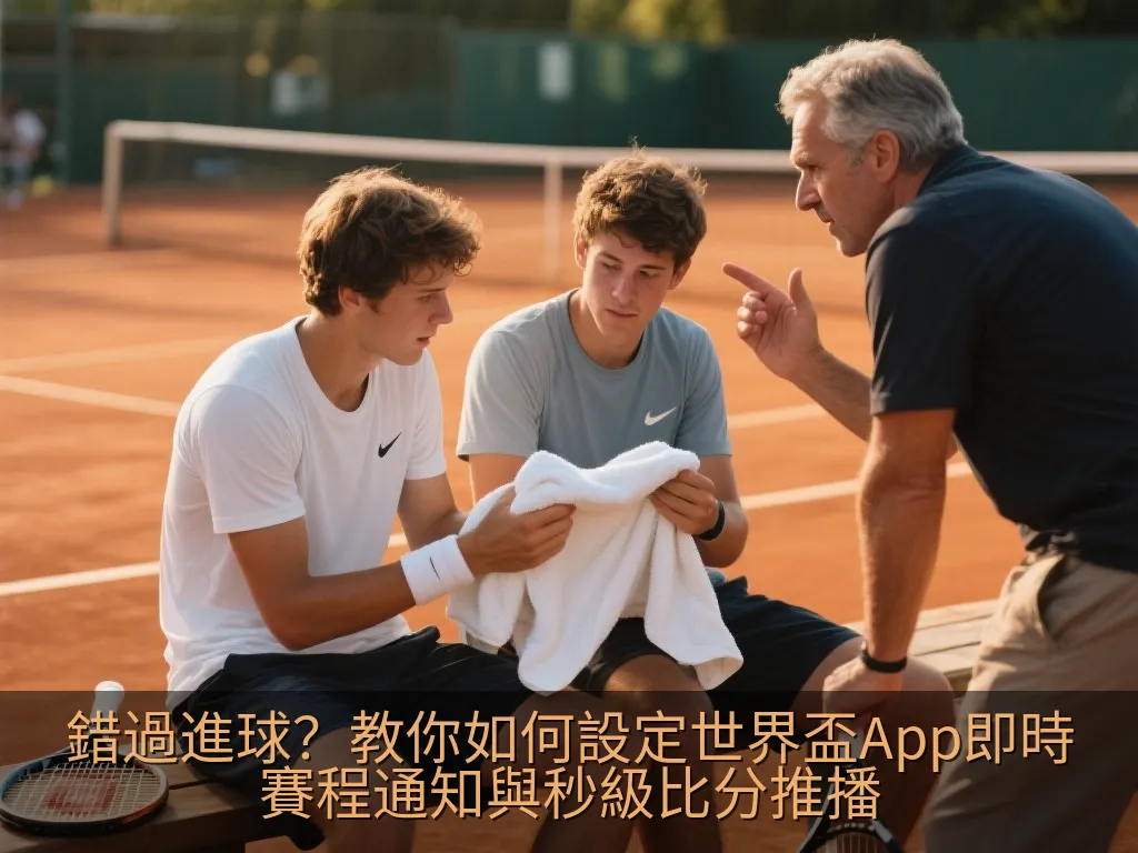 錯過進球？教你如何設定世界盃App即時賽程通知與秒級比分推播